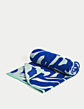 Pure Cotton Coral Beach Towel