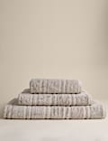 Luxury Egyptian Cotton Striped Towel