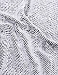 Serviette 100 % coton doux à motif tressé