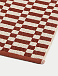 Pure Cotton Geometric Check Towel