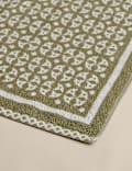 Pure Cotton Geometric Circle Towel