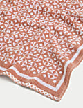 Pure Cotton Geometric Circle Towel