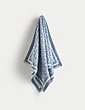 Pure Cotton Geometric Circle Towel