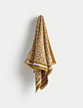 Pure Cotton Geometric Circle Towel