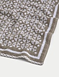 Pure Cotton Geometric Circle Towel