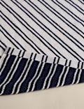 Pure Cotton Narrow Stripe Towel