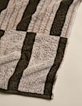 Pure Cotton Block Striped Towel