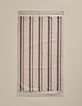Pure Cotton Striped Velour Towel