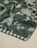 Pure Cotton Floral Towel