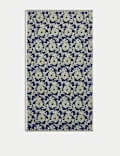 Pure Cotton Silhouette Floral Towel
