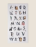 Pure Cotton Alphabet Printed Bath Towel