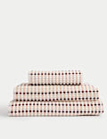 Pure Cotton Spotty Striped Towel