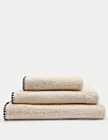 Pure Cotton Blanket Stitch Towel
