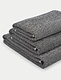 Pure Cotton Narrow Striped Towel