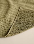 Pure Cotton Waffle Towel