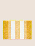 Bobble Striped Bath Mat