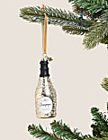 Gold Champagne Hanging Decoration