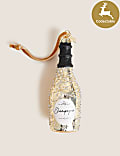 Gold Champagne Hanging Decoration