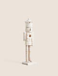 White Washed Nutcracker Room Decoration