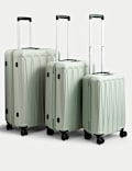 Amalfi 4 Wheel Hard Shell Large Suitcase