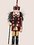 Red Hanging Nutcracker Decoration