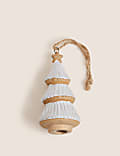 Ceramic Hanging Tree Decoration
