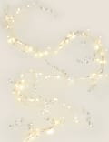Light Up Wire Jewelled Garland