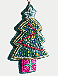 Beaded Tree Hanging Decoration