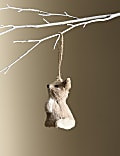 Bristle Fox Hanging Decoration