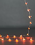 20 Santa Hat Battery String Lights