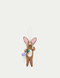 Felt Hanging Bunny Decoration