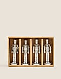 4 Pack Silver Nutcracker Place Settings