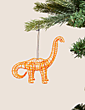 Neon Wire Hanging Dinosaur Decoration