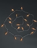 20 Confetti Star Battery String Lights