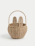 Raffia Bunny Basket