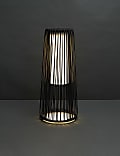 Large Warm White LED Solar Rope Lantern
