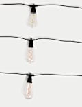 Guirlande de 10 ampoules LED néon multicolores