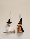 2pk Felt Hanging Halloween Decorations