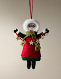 Felt Hanging Mother Claus Decoration