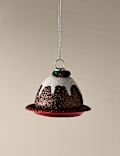 Christmas Pudding Hanging Decoration 