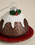 Christmas Pudding Hanging Decoration 
