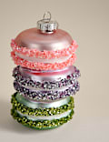 Glass Hanging Macarons Decoration