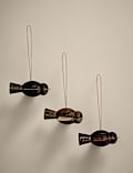 3pk Paper Bird Hanging Decorations