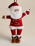 Felt Hanging Father Christmas Decoration