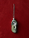 Glass Hanging Clog Decoration