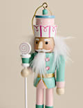 Pastel Hanging Nutcracker Decoration