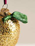 Glass Hanging Lemon Decoration