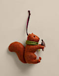 Felt Hanging Squirrel Decoration