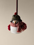 Felt Hanging Winter Robin Decoration