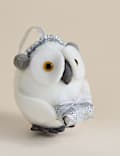 Felt Owl Hanging Decoration